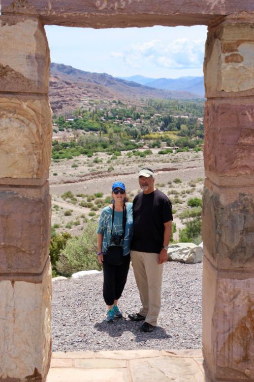 Pre-Inca ruins of Tilcara in the Humahuaca Canyon