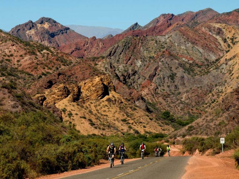 Work off some of the steak and wine you have been taking in while on tour in Cafayate.