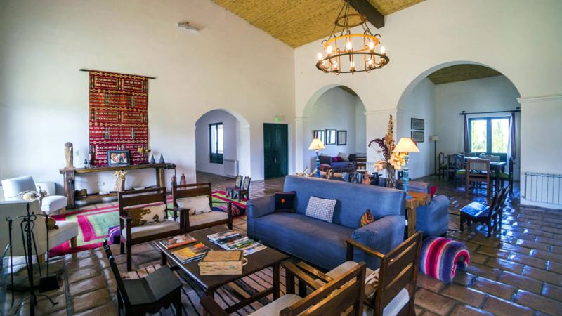 This is a lovely hotel in a restored hacienda outside Cachi - it is a real treat to stay here.