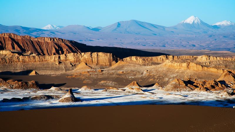 The beautiful Valley of the Moon is a must-do visit on a tour in San Pedro de Atacama.